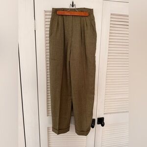 Vintage Ralph Lauren Women’s Olive Color - Pants